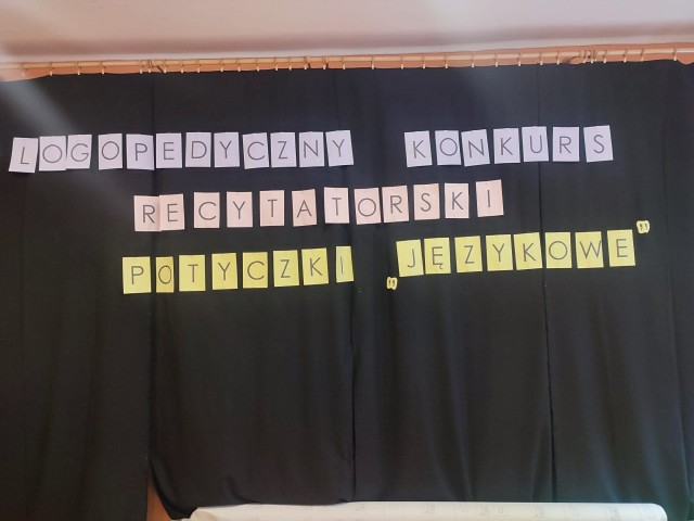 Konkurs logopedyczny - potyczki językowe